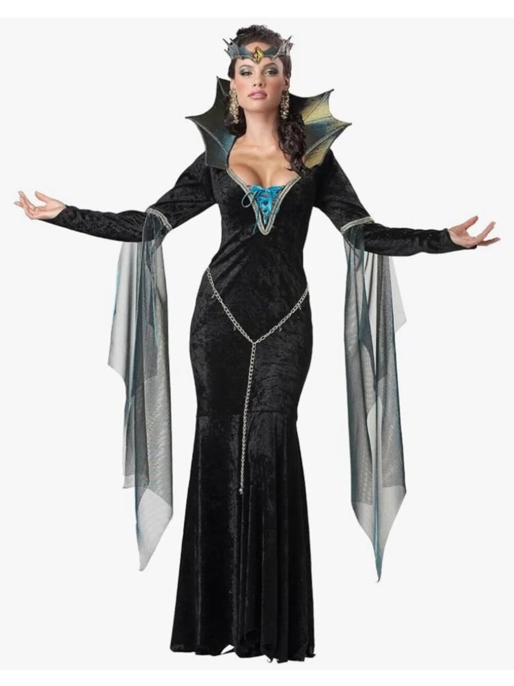 NEW Evil Sorceress Costume Womens Sz Medium